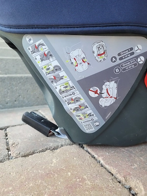Kindersitz Römer Britax Evolva mit Isofix Bild 2