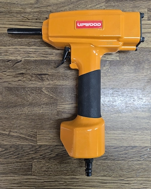 Professioneller Air Punch Nagler, druckluftnagler NP50 Pneumatischer Nagelabzieher für Das Holzrecyc Bild 2