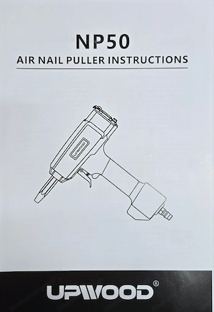 Professioneller Air Punch Nagler, druckluftnagler NP50 Pneumatischer Nagelabzieher für Das Holzrecyc Bild 5