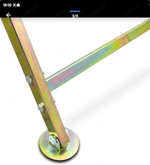 BITUXX Sägebock Sägehilfe Kettensäge Holzsägehilfe für Kettensägen Motorsägen Sägenhalterung Wippsäg Bild 5