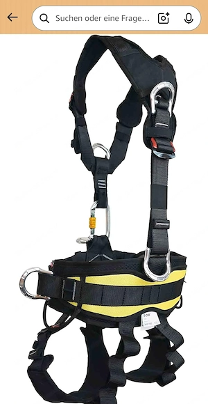 SOB Klettergurt Sicherheitsgurt Entlastung Klettergurte für Operationen mit Hoher Höhe Bauarbeiter B Bild 2