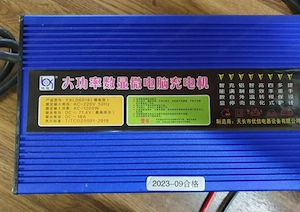 Lithium-LiFePo4 Batterie Ladegerät 72 Volt Bild 2