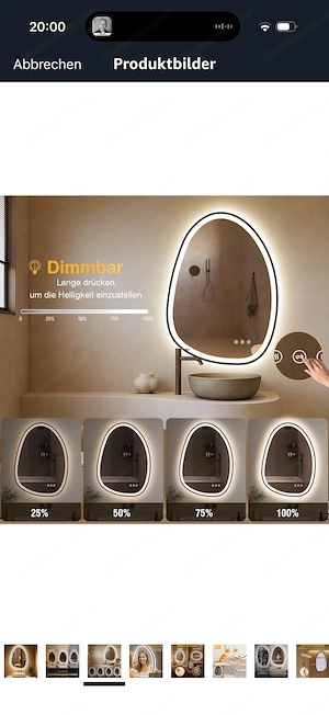 Spiegel beleuchtet Bild 5