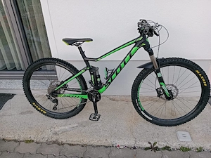 Bike 27,5 Zoll, grün schwarz Bild 2