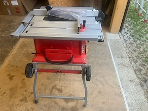 Einhell TE-CC 2025 UF Tischkreissäge mit Untergestell   sehr guter Zustand Bild 2