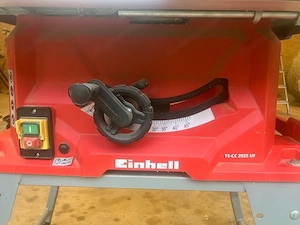 Einhell TE-CC 2025 UF Tischkreissäge mit Untergestell   sehr guter Zustand Bild 3