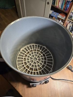 Weck Einkochautomat WAT15 Emaille mit Zeitschaltuhr & Präzisionsthermostat - 29L Einkochtopf, Glühwe Bild 4