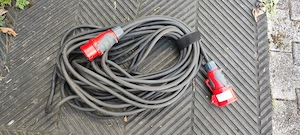 25m Starkstrom Verlängerungsleitung Bild 2