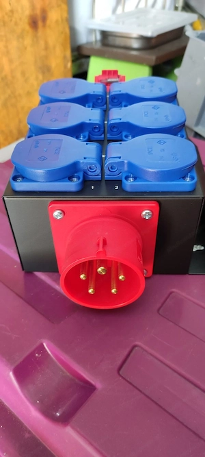 16A 400V Stromverteiler Bild 4