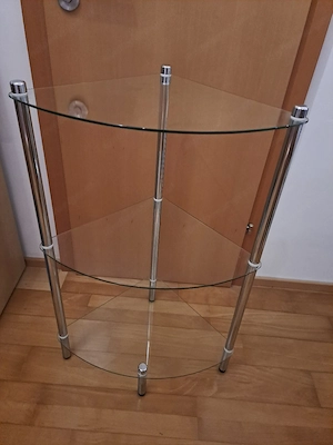 Eckregal Glas  Bild 2