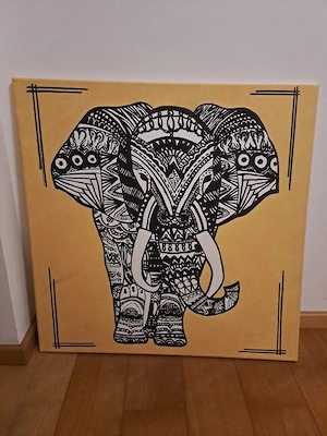 Elefanten Gemälde