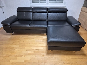 Hochwertige Sedda Echtleder Couch - Relaxfunktion elektrisch - Top Zustand Bild 2