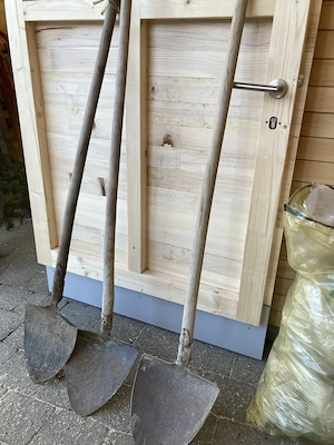 Schaufeln   Spatenschaufeln