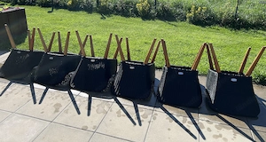 Vida XL Gartentisch mit Stühlen und Auflagen  Bild 4