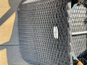 Vida XL Gartentisch mit Stühlen und Auflagen  Bild 5