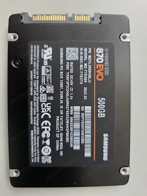 SSD Samsung 500 GB Bild 2