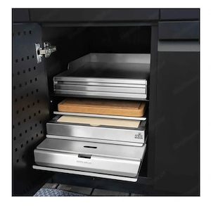 Otto Wilde Grill Regaleinbausatz mit dreifachem Regaleinschub - originalverpackt Bild 2