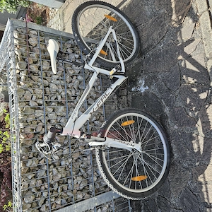 Jugendfahrrad weiß 