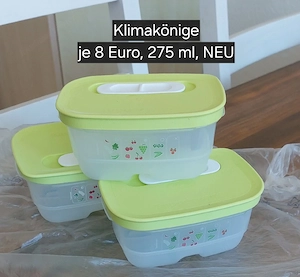 Klimakönig Tupperware NEU