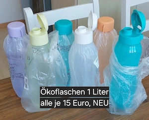Ökoflaschen 1 L Tupperware NEU