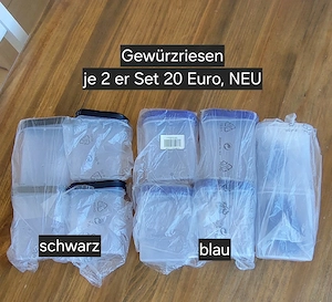Gewürzriesen 2er Tupperware NEU