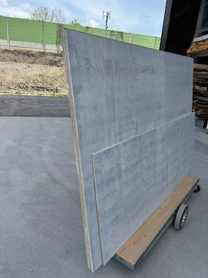 Betonoptik 300 auf Spanplatte 19mm  Bild 3