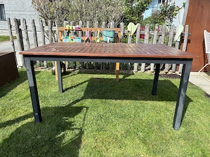 Gartentisch gebraucht Bild 2