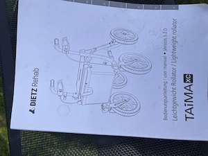 Rollator Dietz m. Luftbereifung  Bild 3