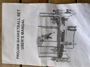 NEU Basketballkorb Basketballset für Etan Trampolin NEU OVP Bild 3