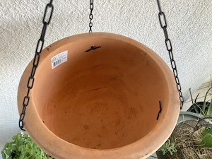 Terracotta-Ampel von Dehner -Nagelneu und ungebraucht! Bild 2