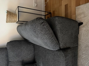 Ecksofa (anthrazit) mit schlaffunktion Bild 3