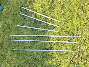 Verkaufe 3 Stück Zeltstangen für Sonnensegel