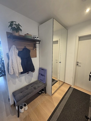 Helle, teilmöblierte Dachgeschosswohnung mit großer Terrasse in Wolfurt zu vermieten. Bild 4