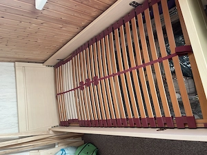 Vollholzbett 90x200 inkl Lattenrost