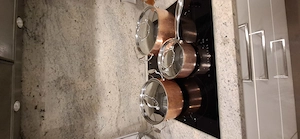 Kochset aus Kupfer  Bild 3