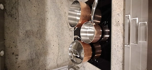 Kochset aus Kupfer  Bild 4