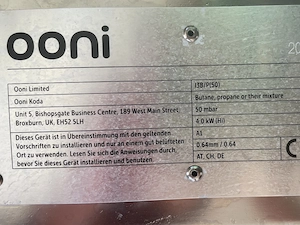 Pizzaofen outdoor, Marke ooni Bild 2