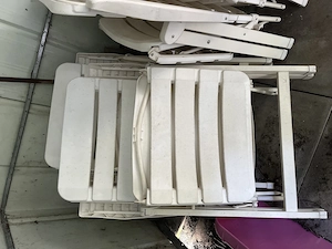 Gartenstühle u. Gartenhochlehner Bild 2