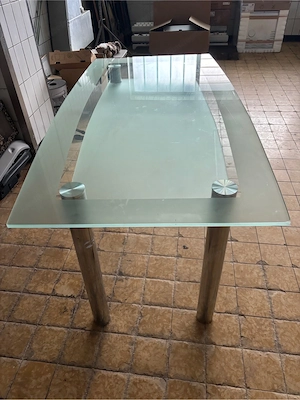 glastisch 160x85(gratis) Bild 2