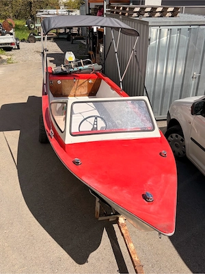Gondel 6 PS Badeboot Fischerboot Motorboot Bild 3