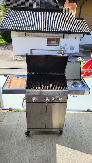 Fred Deluxe 3-Brenner Gasgrill Bild 4