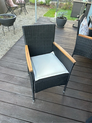 Rattangartensessel neu! Bild 3