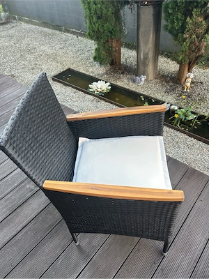 Rattangartensessel neu! Bild 4