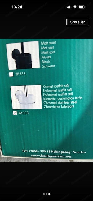 WC Bürste + Halterung Bild 3