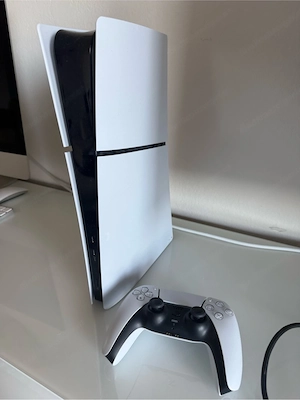 ps5 slim digital mit original zubehör Bild 3