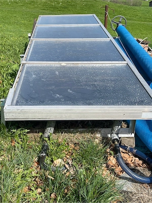 Solarzelle für Pool