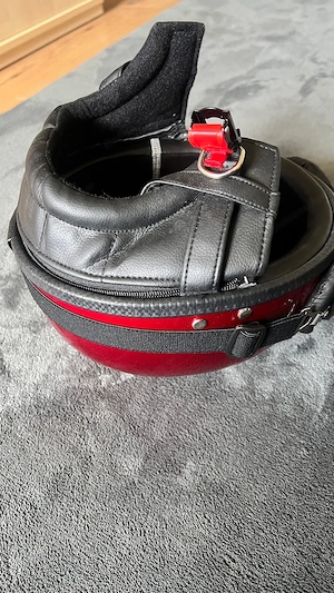 Moped Chopper Vespa Helm Bild 3