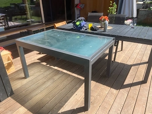 gartentisch , verlängerbar 