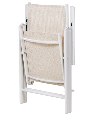 Brandneues Gartenstuhl-2er-Set  Weiß * Klassisches Design * Inkl. Rechnung! Bild 6