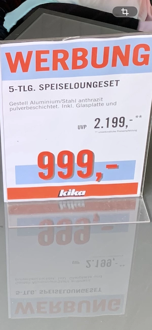 Gartenlounge 5 teilig Bild 4